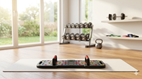 Planche de fitness pliable multifonctionnelle en ABS pour exercices abdominaux, utilisation à domicile, unisexe