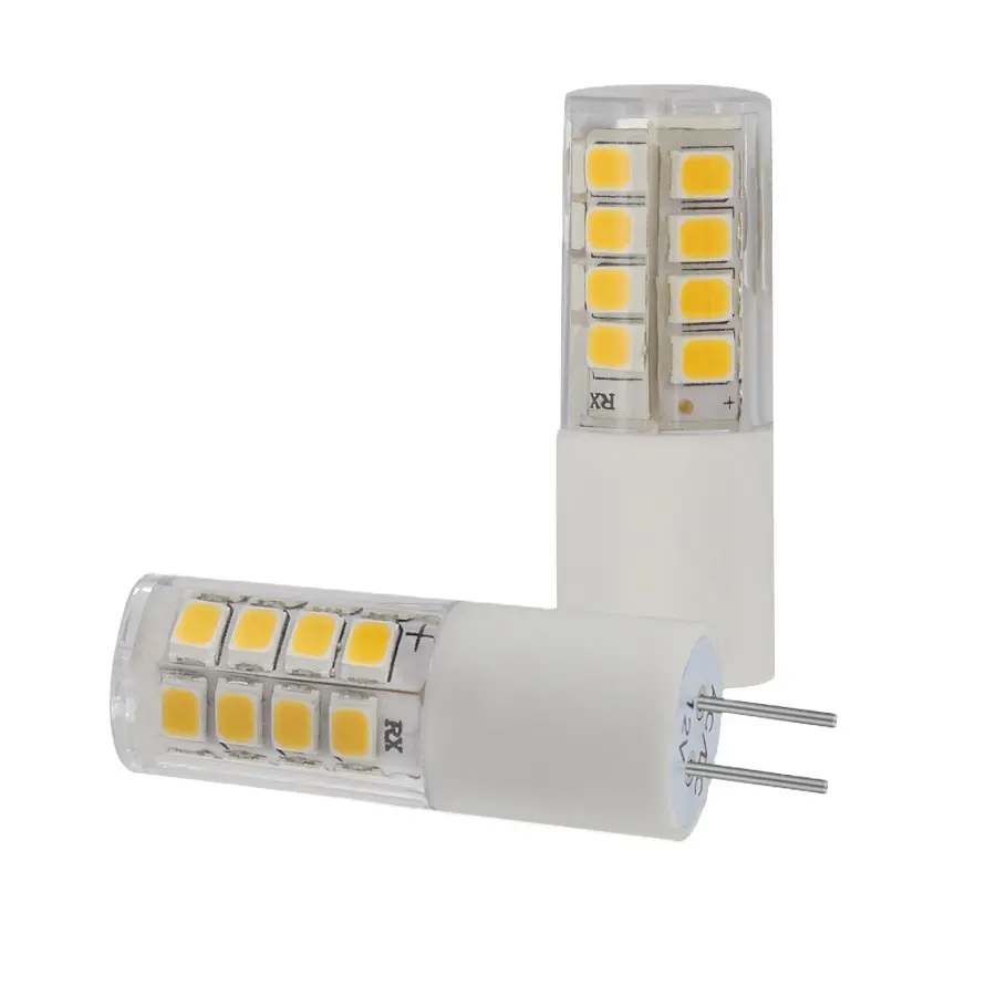 2021 جديد السعر المنخفض AC/DC 12V 2.5W السيراميك + PC السكن G4 LED لمبة ETL RoHS ETL