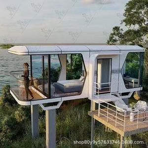 Module hôtelier moderne en conteneur préfabriqué, design de pod pour camping extérieur, destiné à l'hôtellerie - Product Image 2