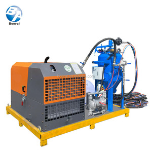 Pot de sablage à eau sans poussière portable avec compresseur d'air diesel Équipement complet de sablage sans poussière - Product Image 1