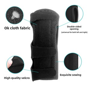 Attelle de soutien sportive pour poignet, pour entorses articulaires, fixation de la paume, compression de la gaine tendineuse, fermeture auto-agrippante, en matériau SBR de <span class=keywords><strong>plongée</strong></span>, Mouse - Product Image 3