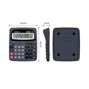 Calculadora de negocios de 12 dígitos con llave mecánica de moda calculadora solar CATIGA Calculadora de escritorio electrónica