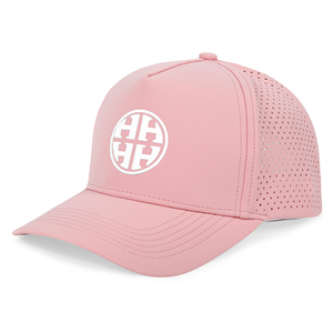Casquette de golf sportive unisexe de haute qualité découpée au laser, perforée, 5 panneaux, avec patch en caoutchouc personnalisé, casquettes de baseball imperméables - Product Image 4