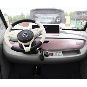 KEYU 2026 Nouvelle conception authentique <span class=keywords><strong>Voiture</strong></span> électrique miniature 4 places 45 km/h avec batterie au lithium 60V ou batterie au plomb-acide pour les routes de campagne - Product Image 3