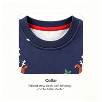 Sweat-shirt personnalisé pour hommes, enfants et garçons, hiver, brodé, imprimé, coupe ajustée, manches longues, imprimé animal, coupe-vent