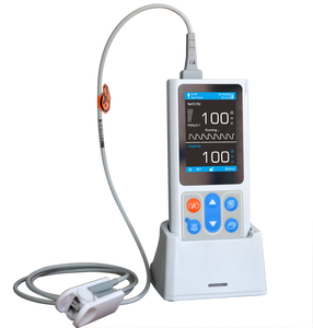 Cầm Tay Thông Minh Xung Oximeter Kỹ Thuật Số Thú Y Cụ Với Lưỡi Clip Và Tai Clip Oximetro Oxi Meter - Product Image 2