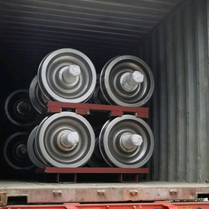 <span class=keywords><strong>ราง</strong></span>เหล็กและล้อรถไฟหล่อจากคาร์บอนผลิตในประเทศจีน - Product Image 5