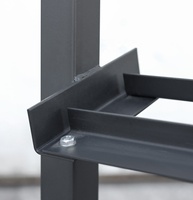 SMARTFIT fitness gym 3 niveaux hexagonal haltère rack stockage de poids à plusieurs niveaux 5-50lb