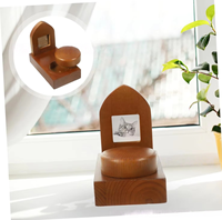 Ataúd de cremación para mascotas de madera maciza, marco de fotos conmemorativo a prueba de insectos para gatos y perros, decoración de recuerdo funerario para mascotas.