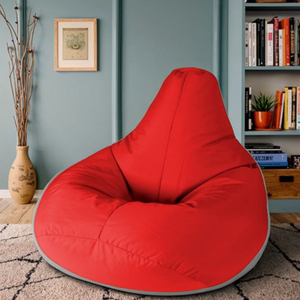 <strong>Outdoor</strong> Waterproof Fabric Pear Shaped <strong>Beanbag</strong> High Back Lazy Sofa Chair Removable Cover for Living Room Bedroom Home Furniture - Product Image 2