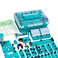 Conjunto Completo de Equipo de Experimentos de Física para Escuela Secundaria. Grados 1, 2 y 3. Óptica, Mecánica, Acústica