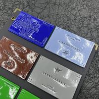 Étiquette personnalisée en cuir PU avec logo en relief, patch en cuir personnalisé pour jeans, étiquette de sac pour vêtements et jeans