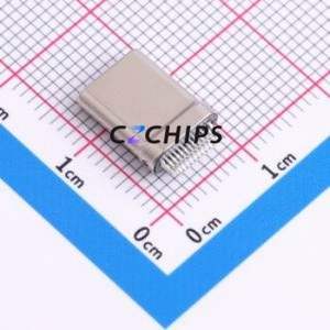 HX TYPE C-M 24P-RST USB Connector SMD Connector ( Connector Type: Type-C )( Gender: Male )( Mounting Type: Clamp Plate ) - Product Image 2