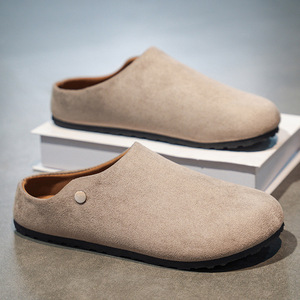 Mules d'été en toile Birkenth pour hommes, nouvelle collection, polyvalentes, tendance, grandes tailles, décontractées, résistantes à l'usure, pour l'extérieur - Product Image 2