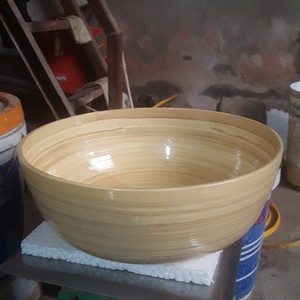 Bol en bambou de haute qualité, pour la salle de bain des pieds, à utiliser dans le Spa/onglerie - Product Image 3