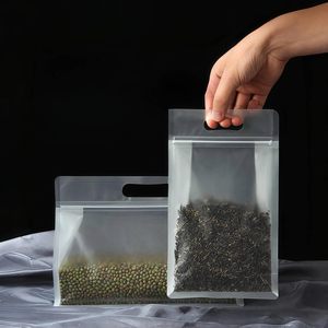 Bolsas de Plástico Transparente Reutilizables de Alta Calidad <span class=keywords><strong>con</strong></span> Cierre de Cremallera, para Almacenamiento de Alimentos y Snacks - Product Image 3