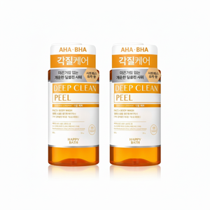 Happy Bath Deep Clean Ahava Exfoliating All-in-One Body Wash con Aroma a Cítricos Yuzu 900g Paquete de 2 con Descuento - Product Image 1