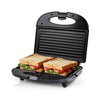 Grille-pain multifonctionnel électrique transfrontalier standard UE pour sandwichs, gaufres et steaks, construction métallique, puissance 800W