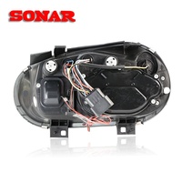 Pour Golf 4 GTI, ensemble de phares Angel Eye, lentille modifiée, phare LED 12V 55W, nouveau blanc 6000K