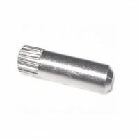 Goupilles moletées sur mesure en acier inoxydable 304/316, finition brillante, tiges non standard, couleur personnalisée OEM, pour l'industrie générale