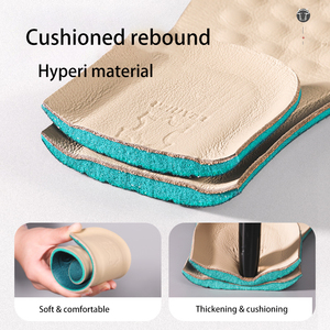 Semelles absorbant la transpiration, résistantes à l'usure, semelles en cuir résistantes, coussinets confortables pour chaussures en cuir - Product Image 4