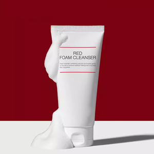 โฟมล้างหน้า Medicubbe สีแดง 120 กรัม สำหรับขายส่ง อ่อนโยน เหมาะสำหรับผิวแดง ลดสิว ผลัดเซลล์ผิว บำรุงผิวชุ่มชื้น - Product Image 5