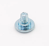 Vis à tête fraisée Phillips, filetage standard, en acier, zinguée bleu, norme ISO, fournie par une usine chinoise