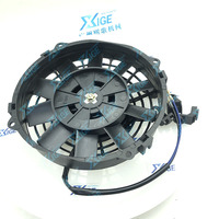 Ventilateur de condenseur électrique AC 24V de haute qualité Xige Machine 121-58-13001 pour bulldozer, chargeuse et pelle hydraulique Shantui SD-18E