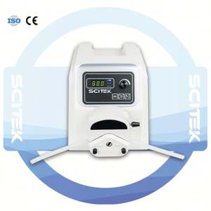 Pompe péristaltique de laboratoire de Communication RS485 de base SCITEK 0.1 ~ 600 tr/min Support OEM personnalisé - Product Image 1