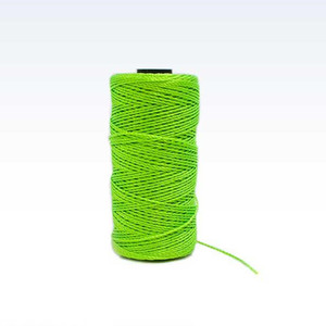 <span class=keywords><strong>Enrouleur</strong></span> de matériau PP durable à corde torsadée haute résistance en nylon jaune fluorescent n ° 18 pour la construction - Product Image 6