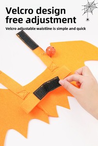 Mùa Thu Sang Trọng Mèo Và Con Chó Trang Phục XS Kích Thước Polyester 'Bat Cánh Chuông 'Mô Hình Pet Coat Với Mô Hình Rắn Cho Halloween - Product Image 5