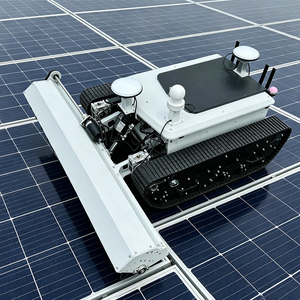 Robot de nettoyage solaire 58 kg, autonomie de 7 heures, consommation électrique de 500 W/h pour le nettoyage efficace des toits d'usines industrielles - Product Image 6