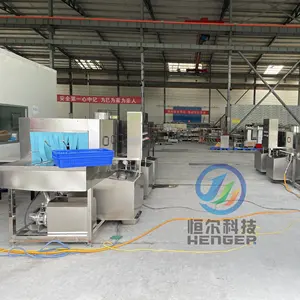 Super Industry Turnover Basket Tray Washing Machine Pallets Box Crate Washer Drying Machine With Big Discount