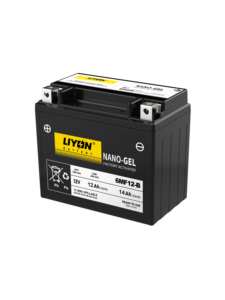 Batería de Motocicleta LIYON 6MF12-B 12V 14AH, Accesorios para Moto, para BMW, <span class=keywords><strong>Ducati</strong></span>, Honda, Yamaha - Product Image 1