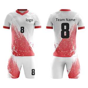 المصنع ، بدلة كرة قدم مطبوعة مخصصة لفريقي المدرسة والكبار للأطفال للمباريات والألعاب - Product Image 4