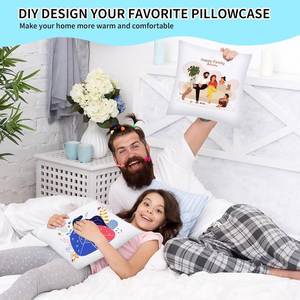 Housse en satin avec logo, vente en gros d'usine, design promotionnel, impression recto-verso, taies d'oreiller personnalisées - Product Image 5
