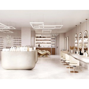 Aménagement intérieur de salon de beauté, décoration complète personnalisée de la pièce, station de manucure, aménagement de vitrine, rénovation de salon de coiffure - Product Image 1