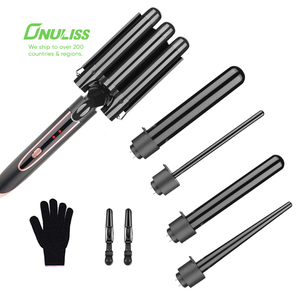 Rizador <span class=keywords><strong>de</strong></span> Pelo Automático, Rizador <span class=keywords><strong>de</strong></span> Pelo <span class=keywords><strong>de</strong></span> <span class=keywords><strong>3</strong></span> Barriles, Varitas Rizadoras <span class=keywords><strong>de</strong></span> Pelo para Todo Tipo <span class=keywords><strong>de</strong></span> Cabello - Product Image 6
