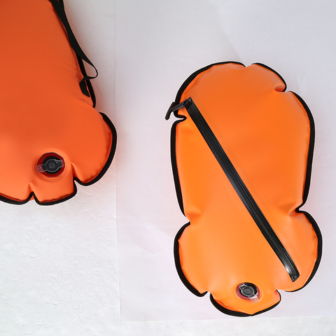 HAIHAN Outdoor Inflatable Safety Flotation Airtight Zipper Swimming Waterproof Bag TPU/PVC Waterproof Swimming Bag