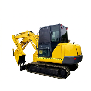 Mini-excavatrice sur chenilles d'occasion Komatsu PC56-7 de haute qualité, 5,6 tonnes, moteur Cummins, en promotion - Product Image 1