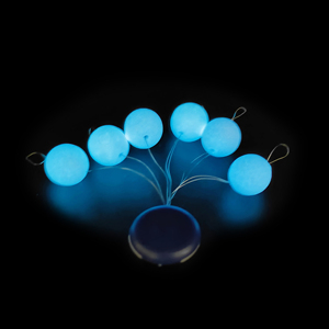 Flotteurs de pêche ronds bleus <span class=keywords><strong>lumineux</strong></span> de haute qualité pour la pêche nocturne en mer et sur la plage - Product Image 1