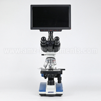 NK-210TLCD10 40X-2500X Digital Biological Microscope With 10.1-Inch LCD Screen Monitor Built-In 2.0MP Microscope Camera