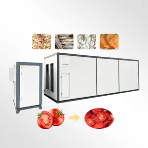 AICNPACK automático comercial fruta ameixa flor secagem linha alho tomate secador máquina