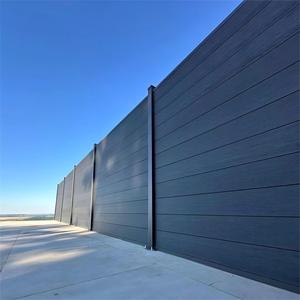 Painel Composto de Plástico e Madeira Oco Resistente a UV, Resistência ao Desbotamento, Conjunto Completo de Cerca de Jardim de Plástico - Product Image 3