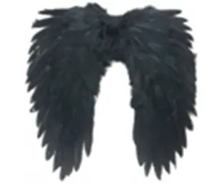 Wholesale Black Angel Feathers For Party Decoration Butterfly Feather Products Feather Angel Wing For Decoration