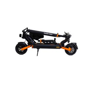 Trottinette électrique pliable Pro à deux roues, longue autonomie, moteur brushless 600W, suspension avant/arrière, étanche, grande batterie, autonomie 58 km - Product Image 3