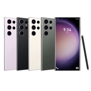 2025 <span class=keywords><strong>New</strong></span> Original S23 Ultra 5 gam điện thoại thông minh 7.3 inch Android 13 2 Sim với decacore CPU 16GB + 1TB LTE giá thấp điện thoại được xây dựng trong bút - Product Image 1