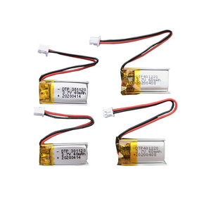 Baterai li-polymer Super mini kecil lipo 40mah 301120 3.7v polimer lithium isi ulang 60mAh 80mAh 100mAh - Product Image 6