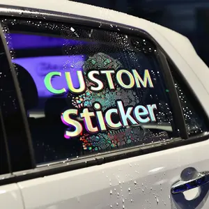 Reflective Decal Stickers Custom Window 3D Decal For Cars