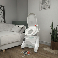 Élévateur de toilettes à succès avec accoudoirs pour personnes âgées, femmes enceintes et personnes handicapées